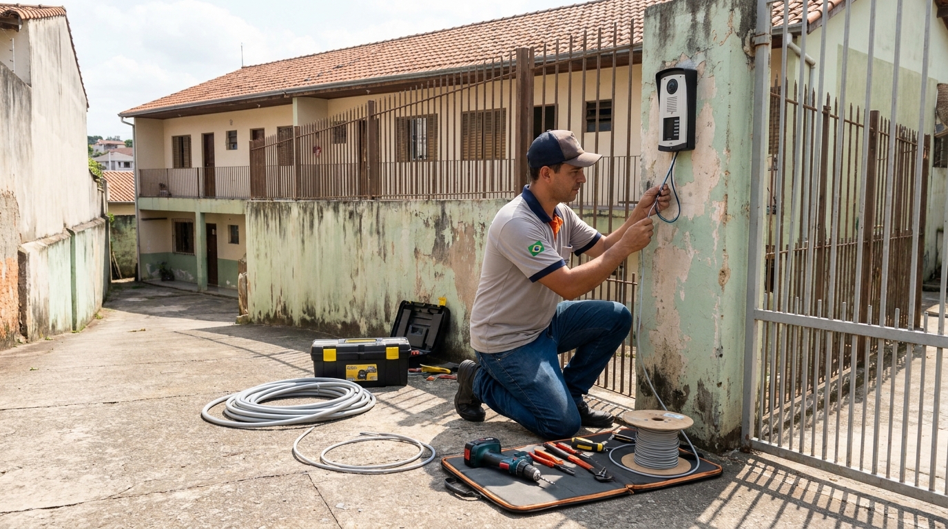 Instalacao de interfone residencial em Serra‑ES