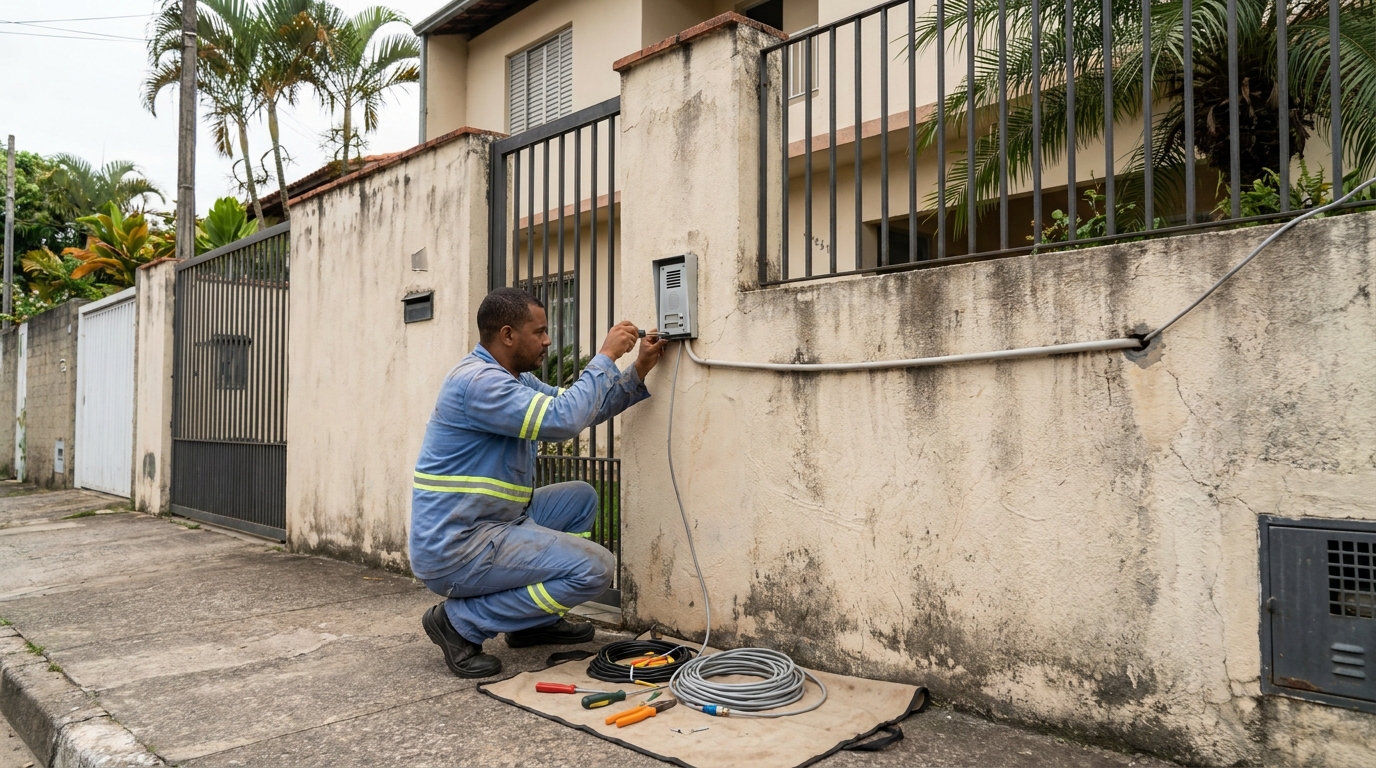 Instalacao de video porteiro em Serra‑ES