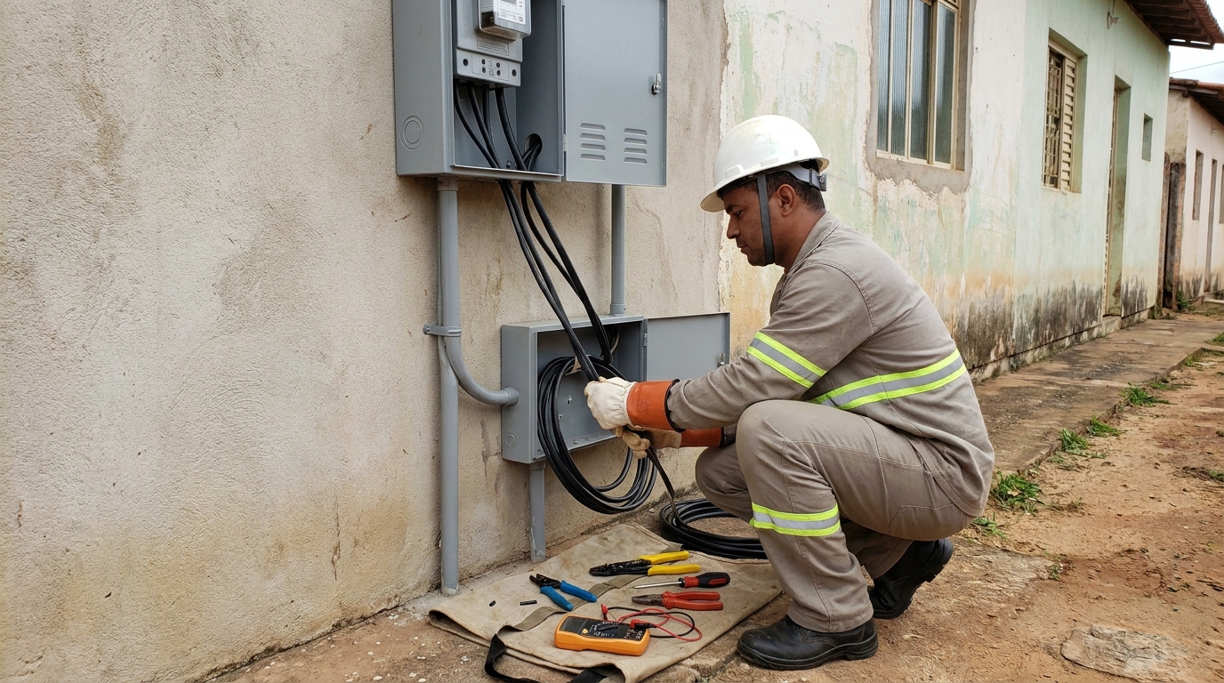 Troca de padrao de energia em Serra‑ES